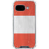 Peru Flag Distressed Google Pixel 9a Clear Case